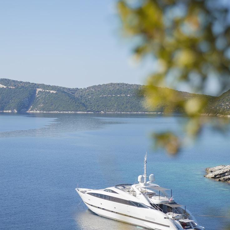 Business retreat on boat
